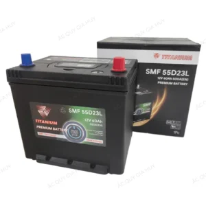 Ắc quy TITANIUM - SMF 55D23L 60Ah