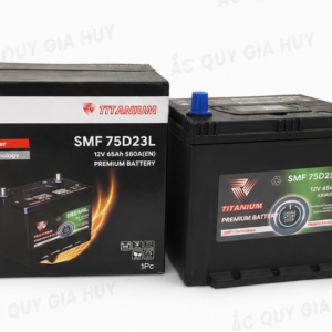 Ắc quy TITANIUM  - SMF 75D23L 65Ah