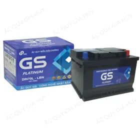 Ắc Quy GS Din70 - LBN 70Ah
