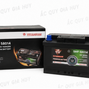Ắc quy TITANIUM  - SMF 58014 (DIN80) 80Ah