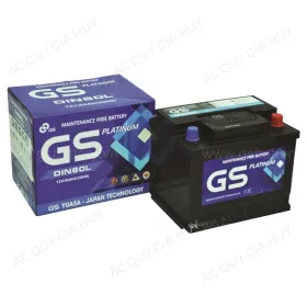 Ắc Quy GS Din60L - LBN 60Ah