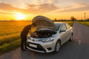 ắc quy xe Toyota Vios
